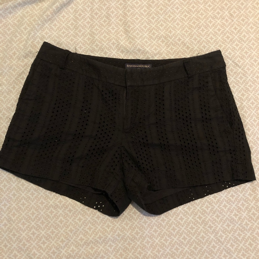 Banana Republic black shorts